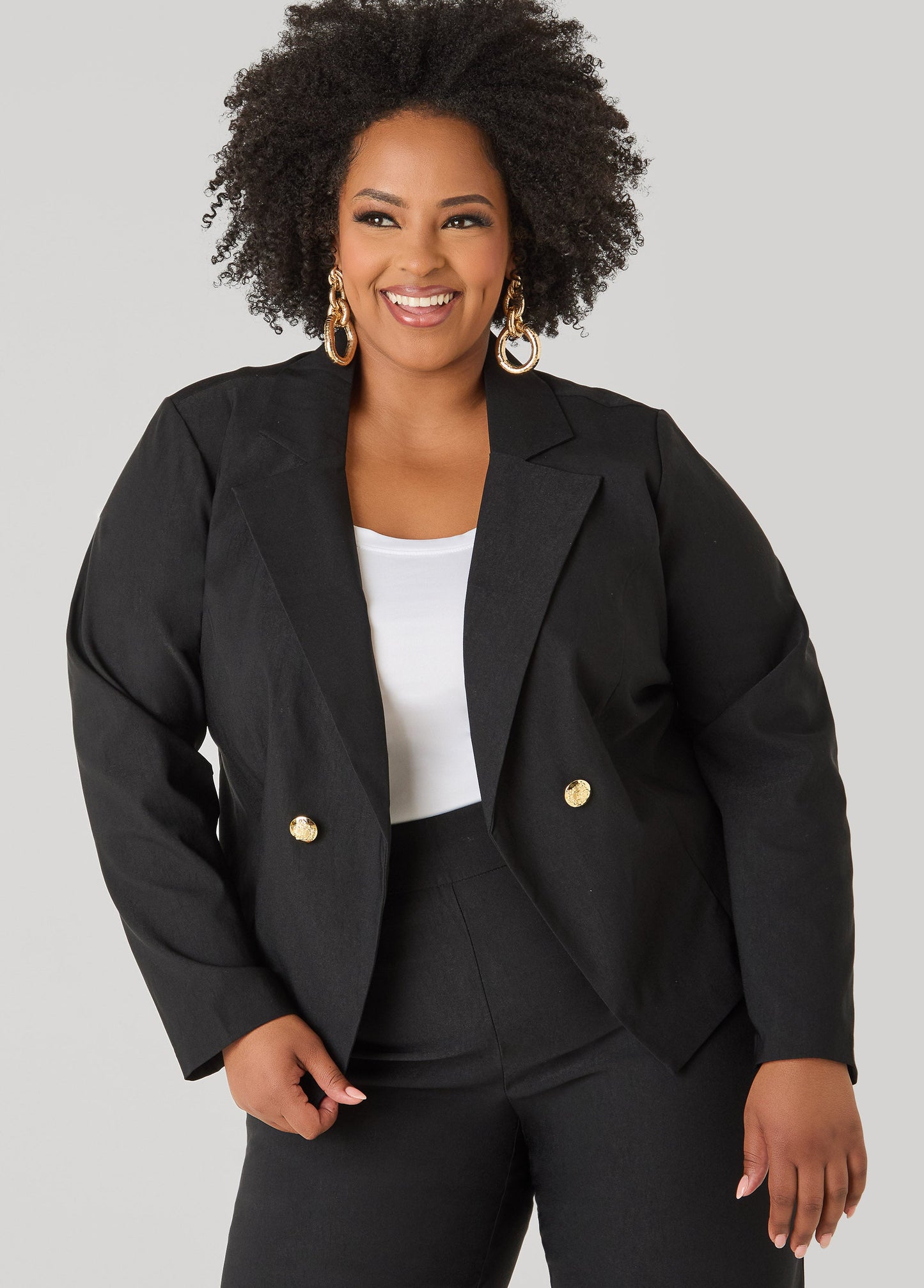 Ashley Stewart Millennium Embellished Jacket Pink