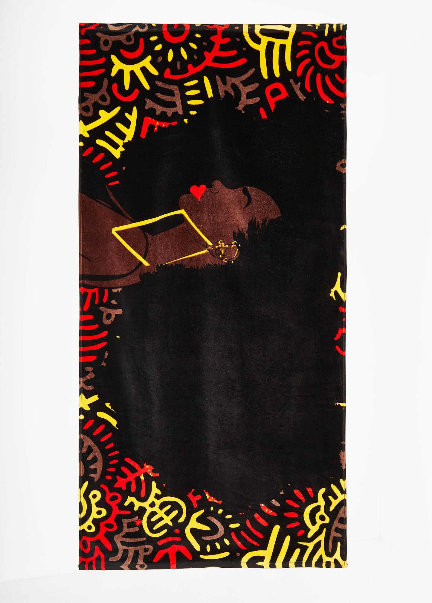 Ashley Stewart Pardon My Fro™ Harlem Beach Towel Multi