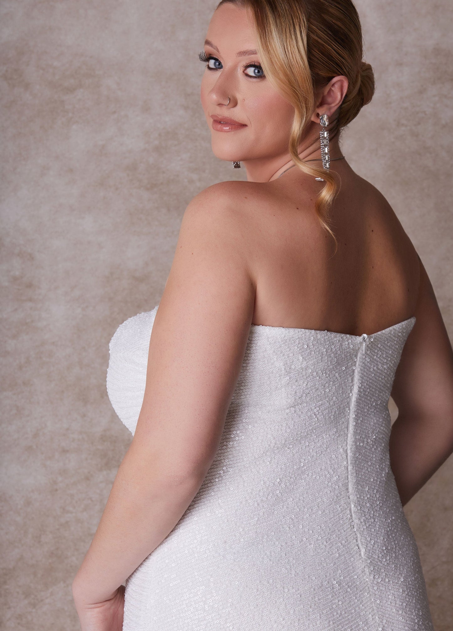 Ashley Stewart Plus Size Fitted Wedding Gown Plus Size Wedding Gown Bridal Fashion White