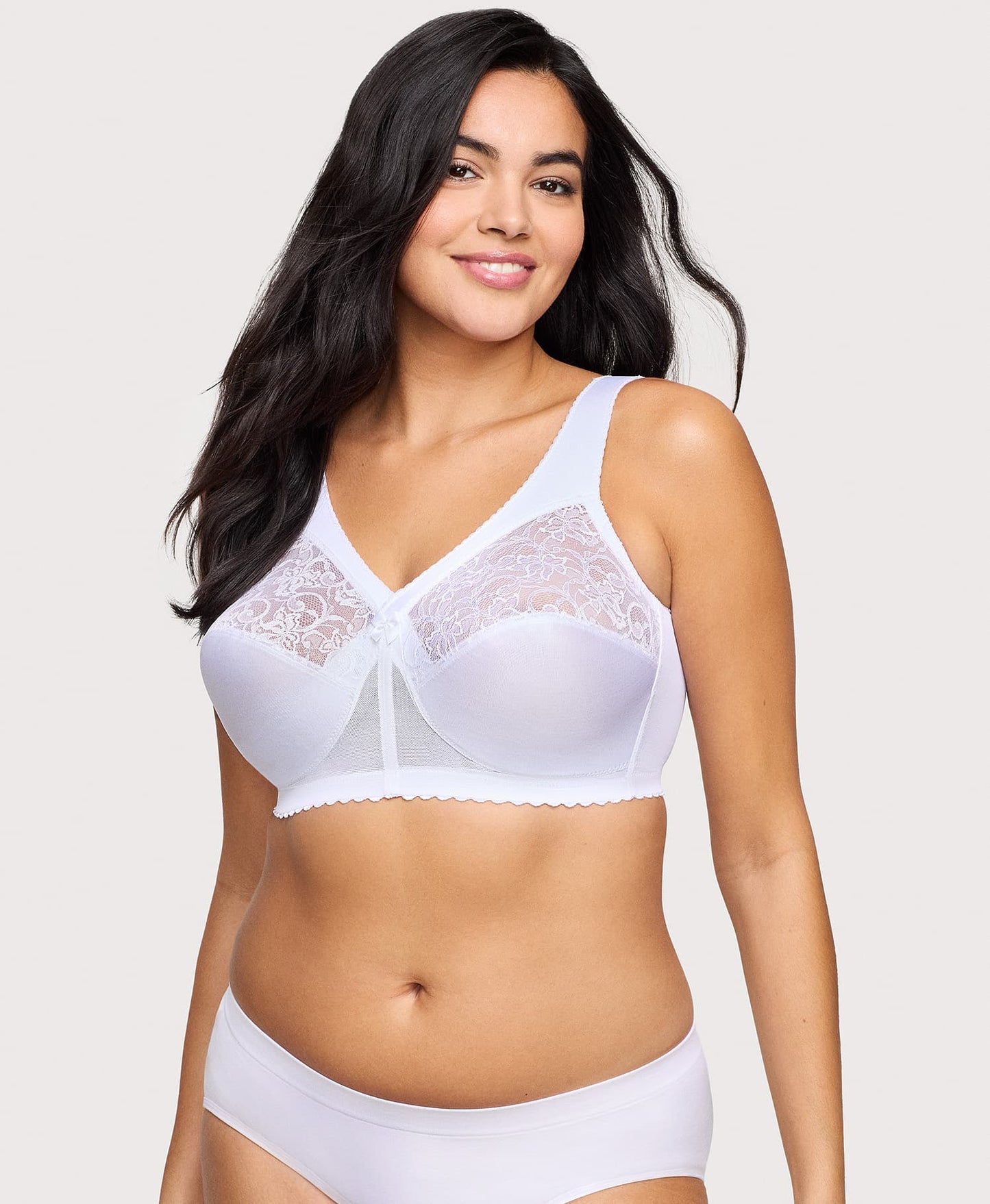 Ashley Stewart MagicLift Original Support Bra White