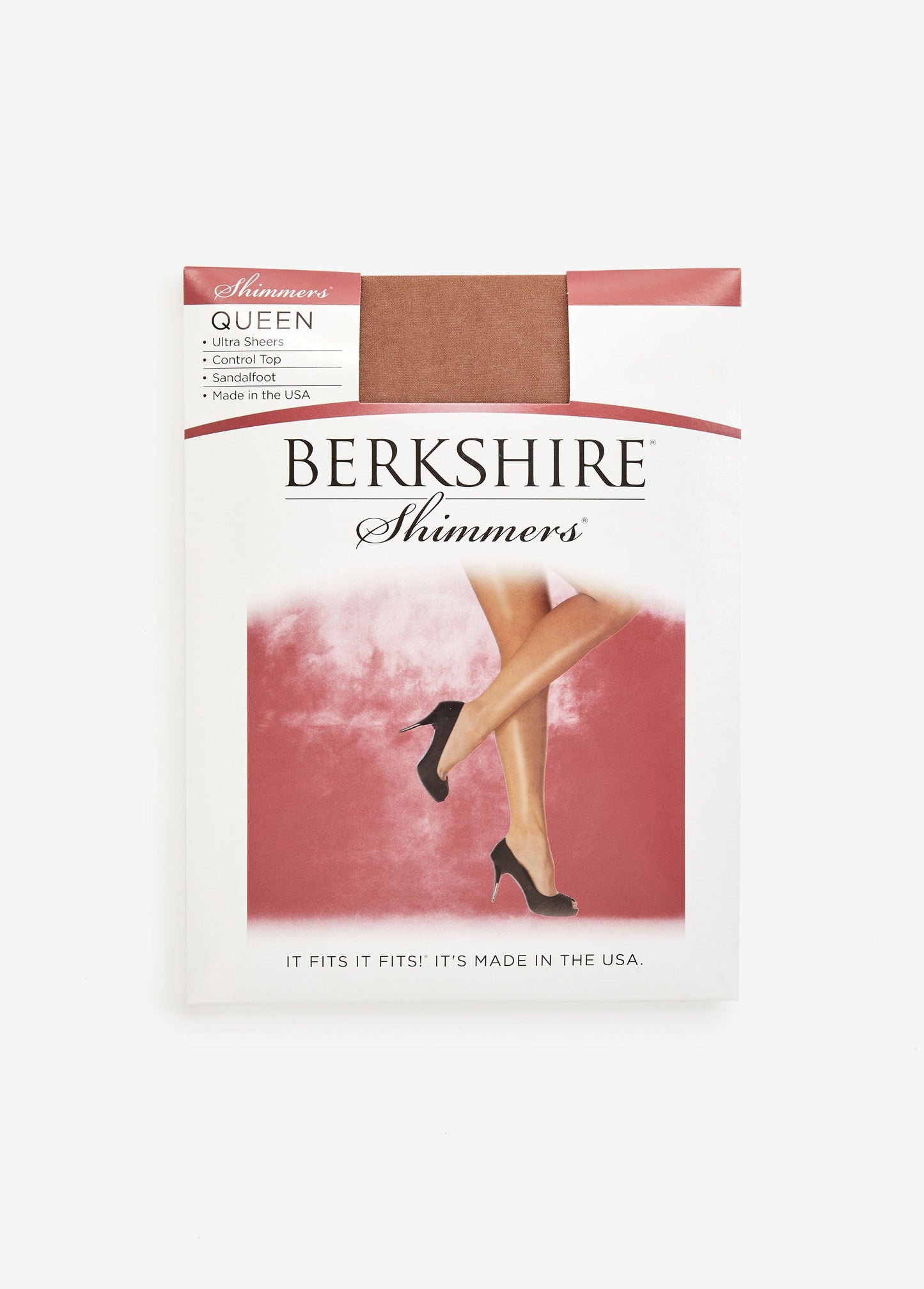 Ashley Stewart Plus Size Berkshire Control Top Pantyhose Fantasy Black