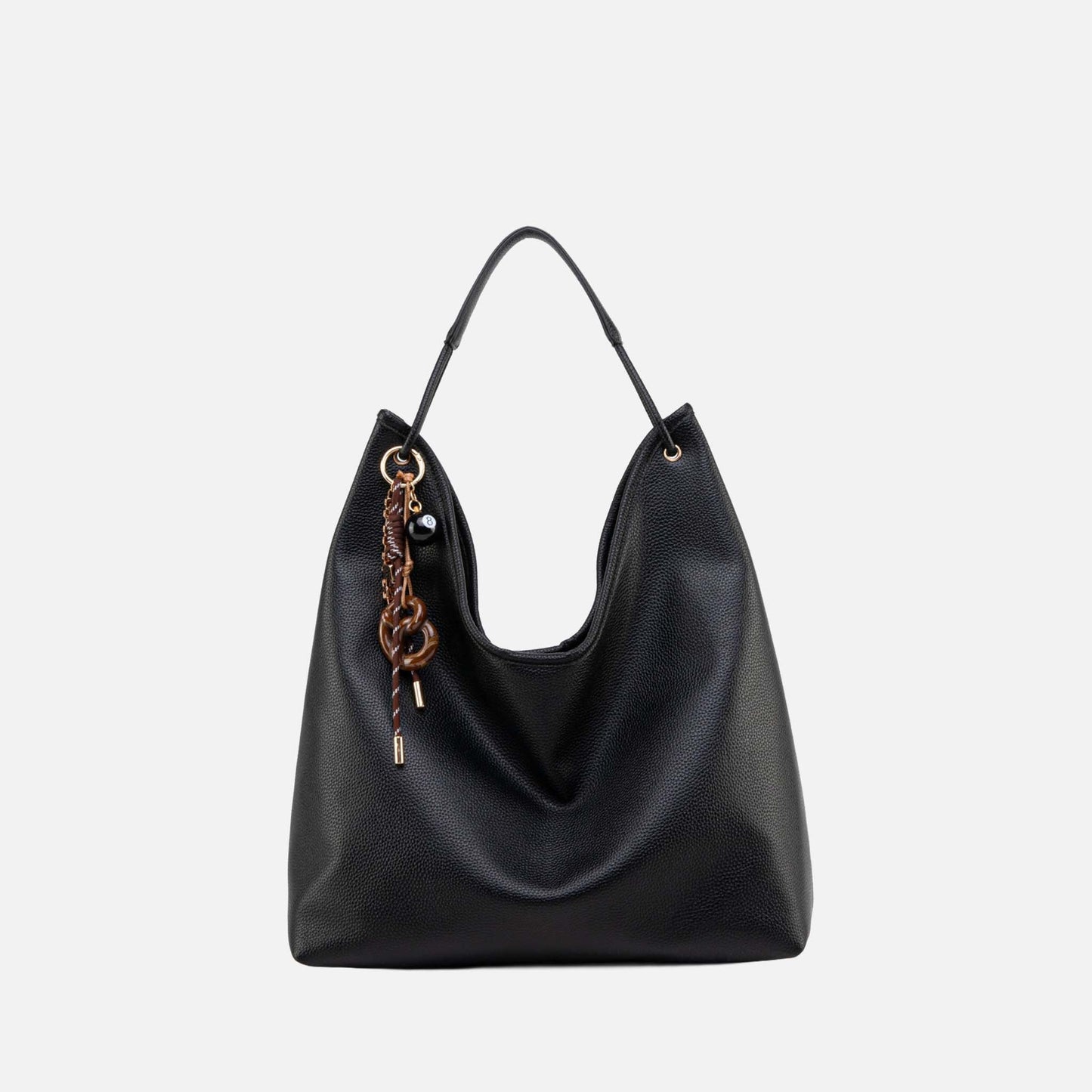 Ashley Stewart Eloa Hobo Bag Set Black