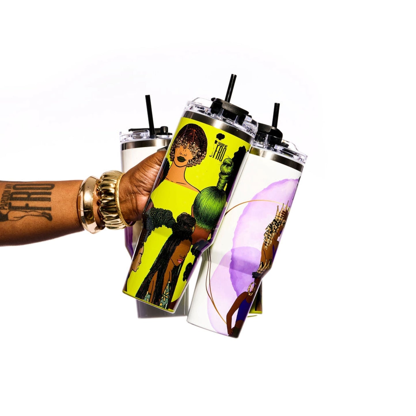 Ashley Stewart Pass The Crown Tumbler