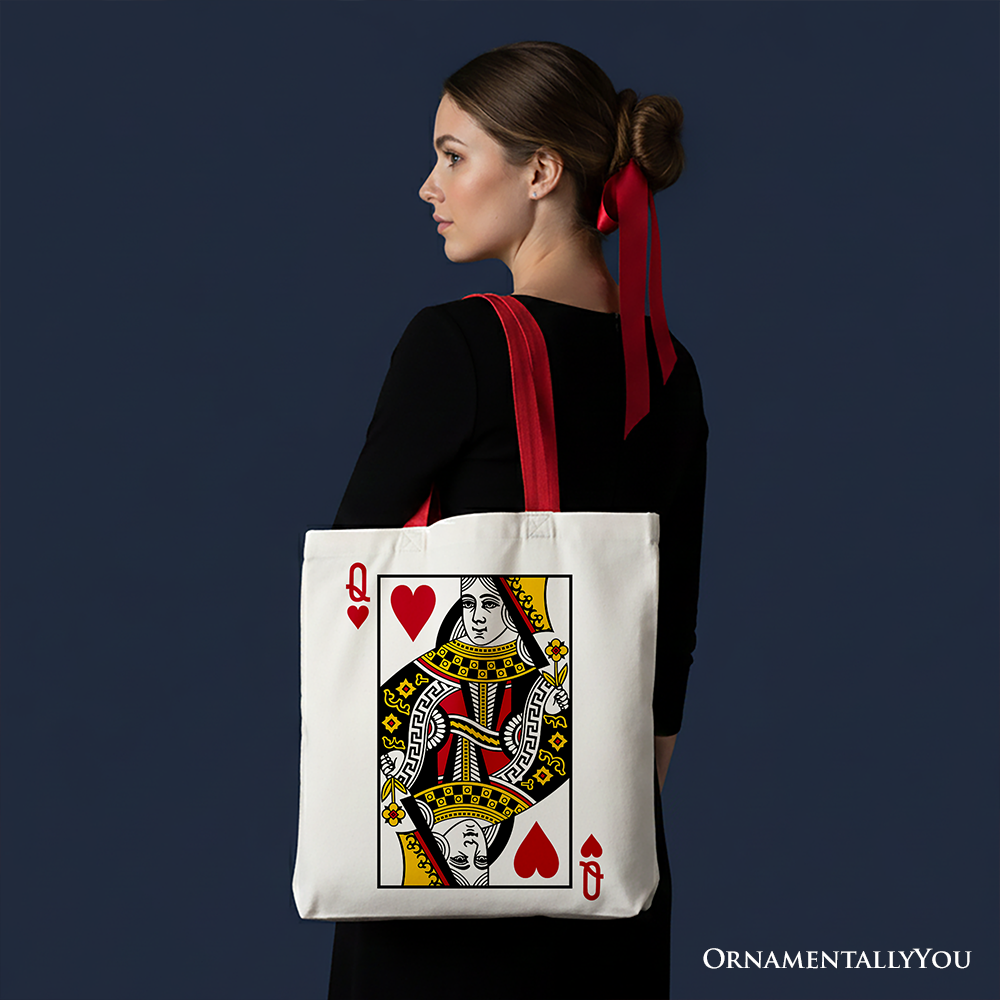 Ashley Stewart Queen of Hearts Tote Bag Multi