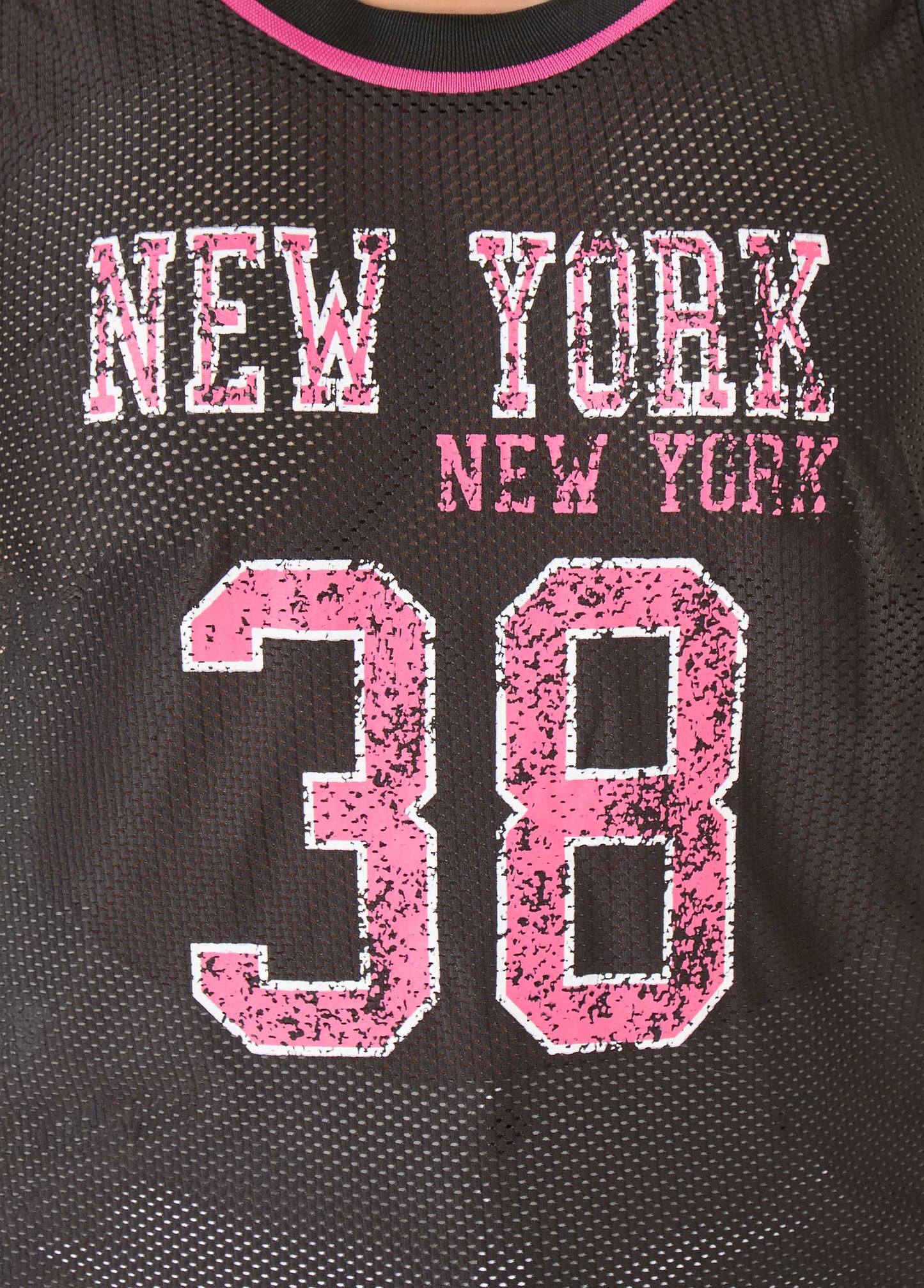 Ashley Stewart Drawstring Basketball Jersey Orange