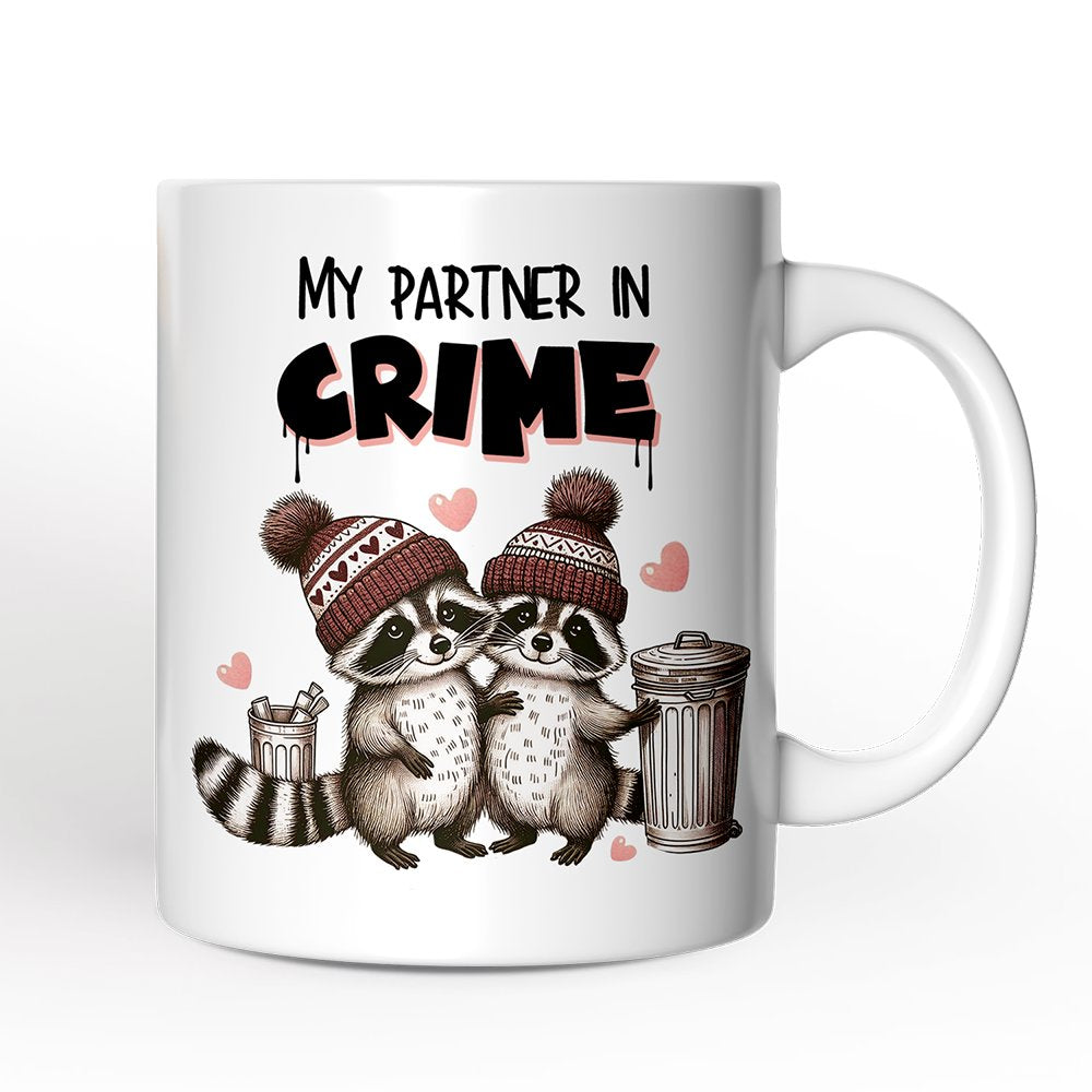 Ashley Stewart My Partner In Crime Ceramic Mug