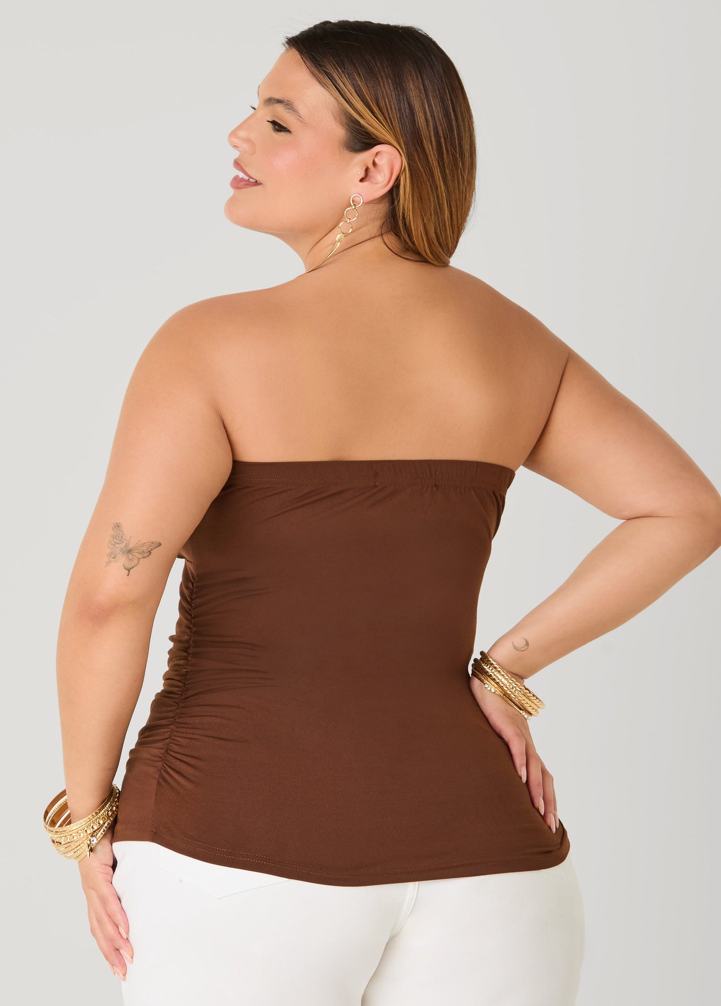 Ashley Stewart Starfish Cutout Tube Top Potting Soil