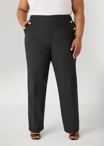 Ashley Stewart Millennium Sailor Pants Pink