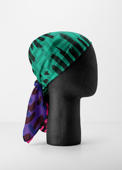 Ashley Stewart Pardon My Fro™ Mahogany Headwrap Multi