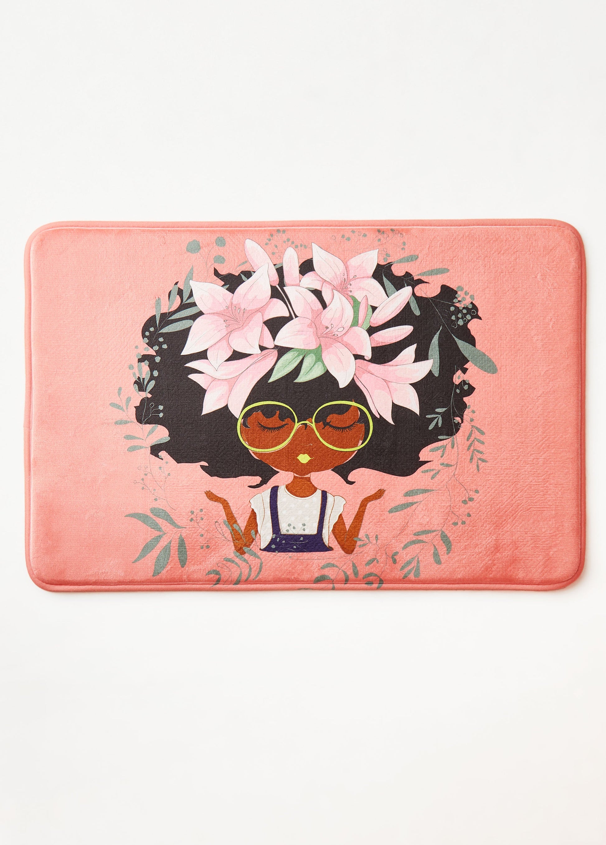 Ashley Stewart Pardon My Fro™ Lily Bath Mat Pink