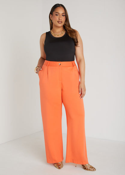 Ashley Stewart Plus Size Basic Tank Top Loose Plus Size Everyday Basic Knit Cami Iced Coffee