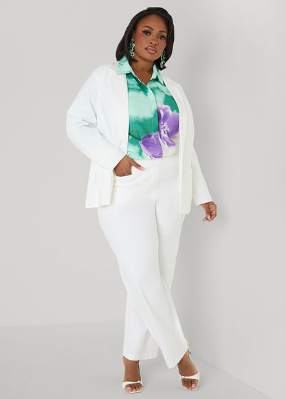 Ashley Stewart Floral Print Shirt Amazon