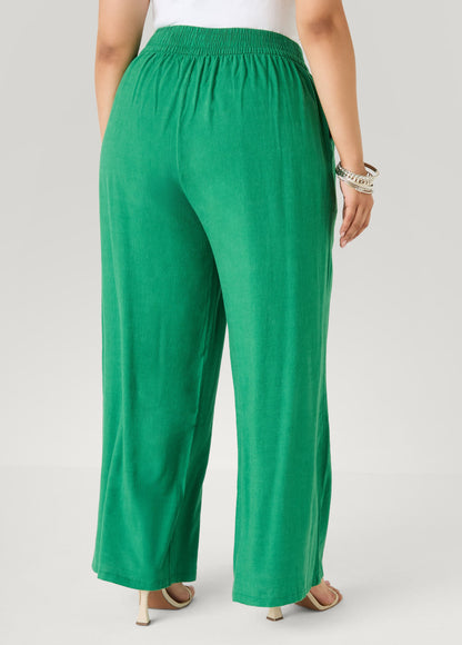 Ashley Stewart Linen Blend Pull On Pants Amazon