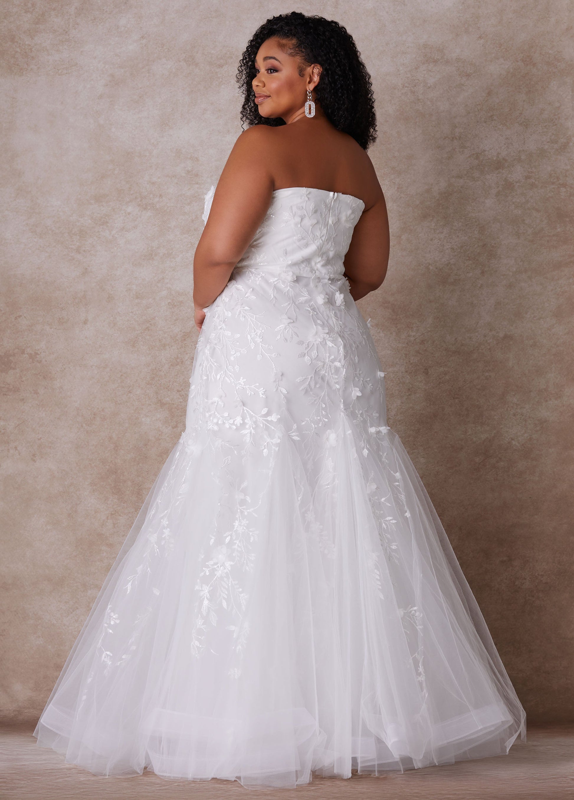 Ashley Stewart The Rochelle Wedding Gown Egret