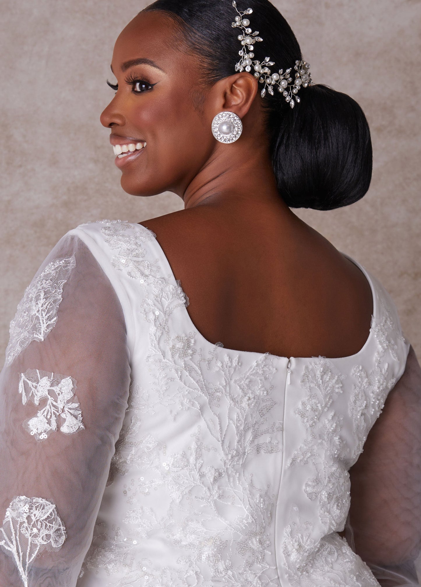 Ashley Stewart Plus Size Wedding Gown Plus Size Princess Gown Plus Size Bridal Fashion Egret