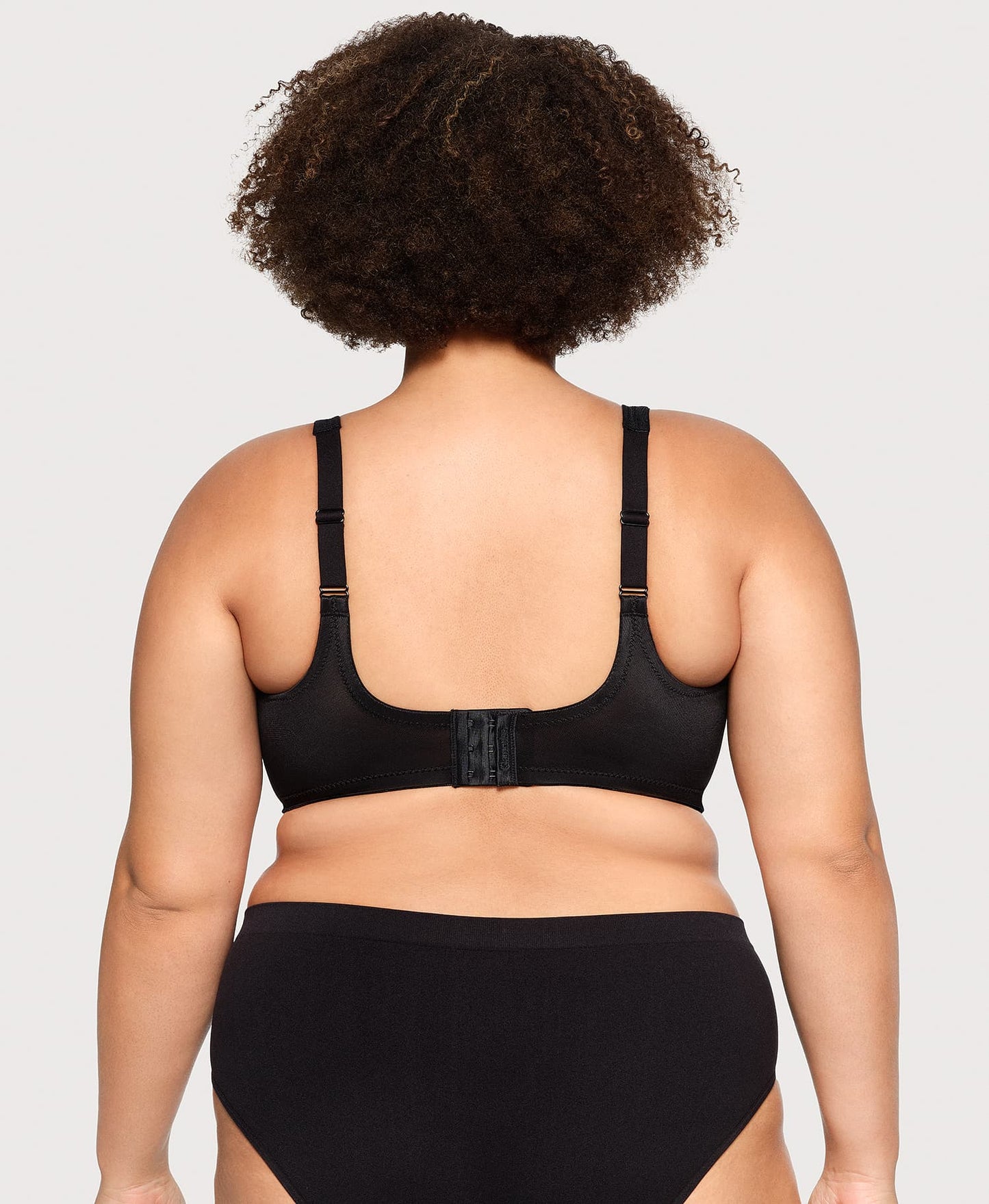 Ashley Stewart WonderWire® Underwire Minimizer Bra Black