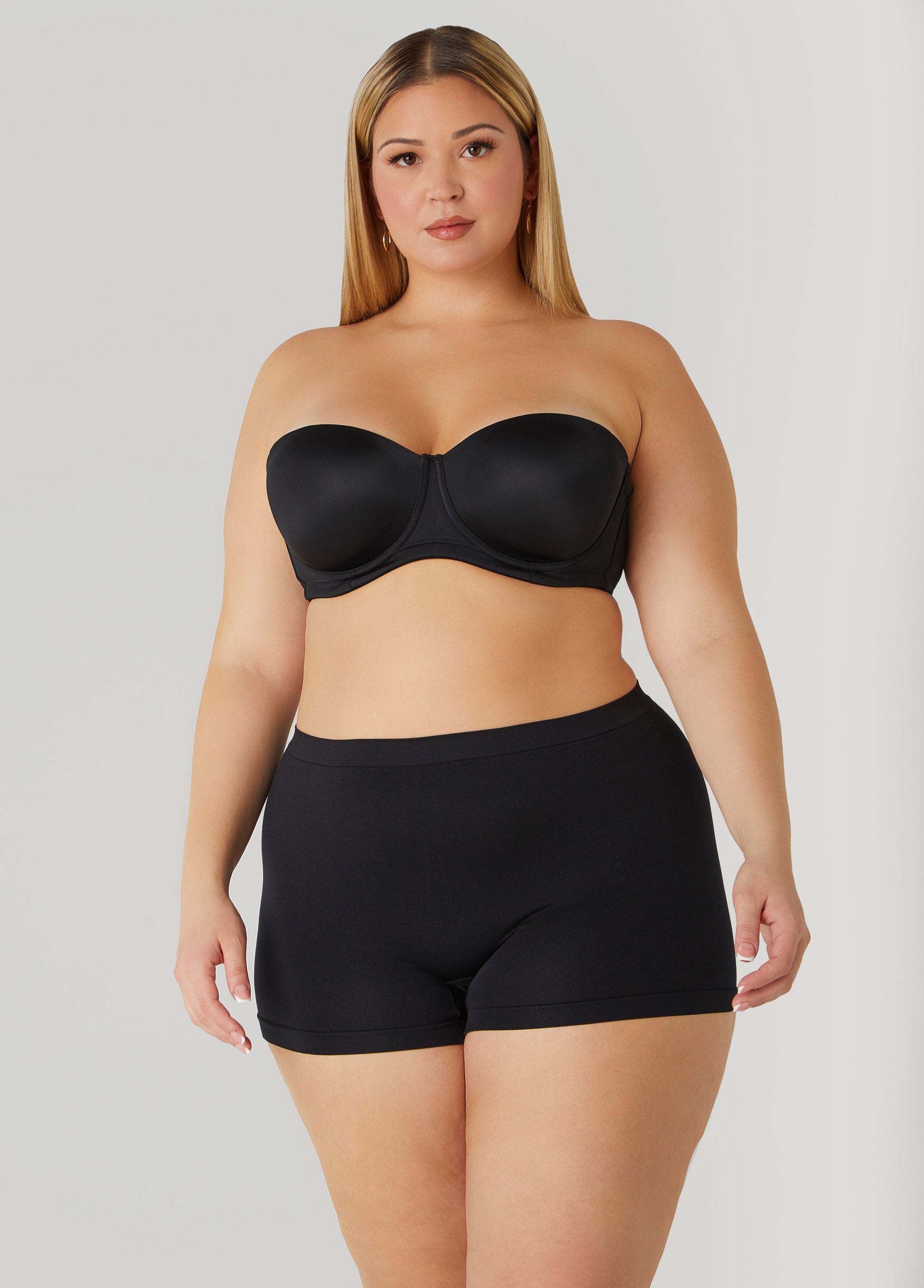 Ashley Stewart 5 Way Convertible Underwire Bra Black