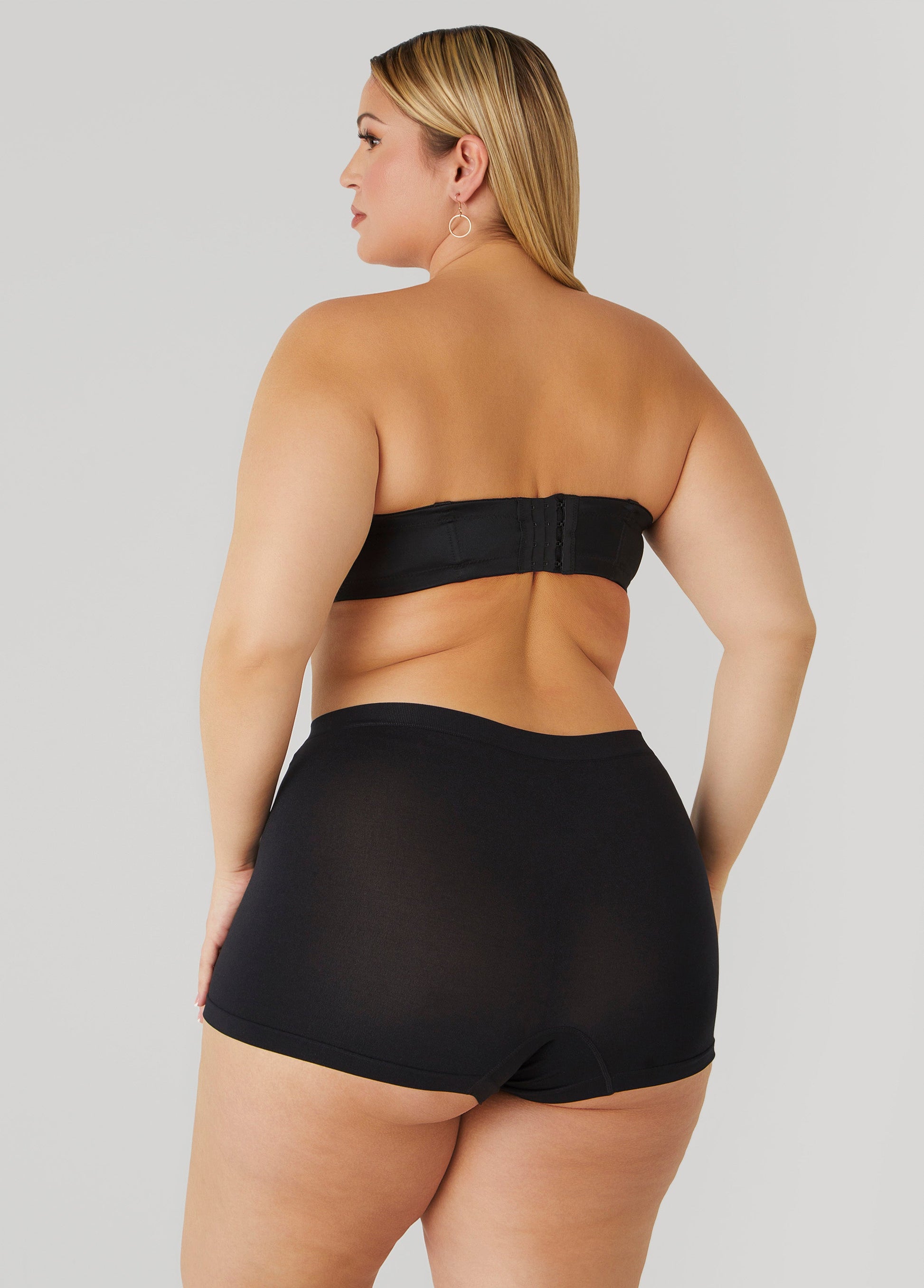 Ashley Stewart 5 Way Convertible Underwire Bra Black