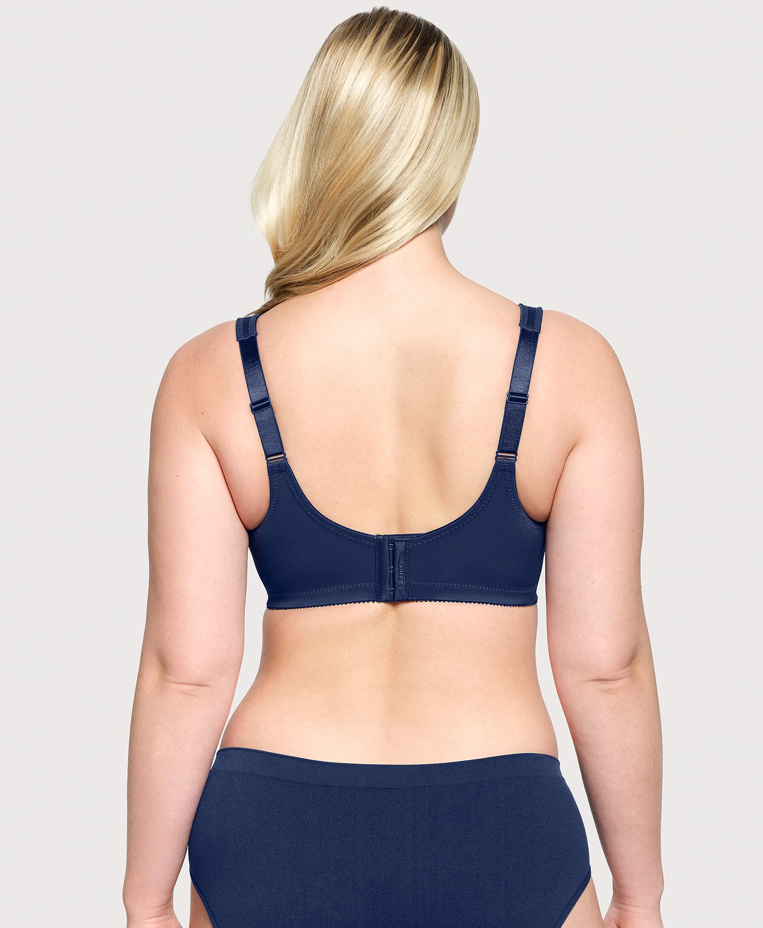 Ashley Stewart MagicLift Minimizer Bra Blue