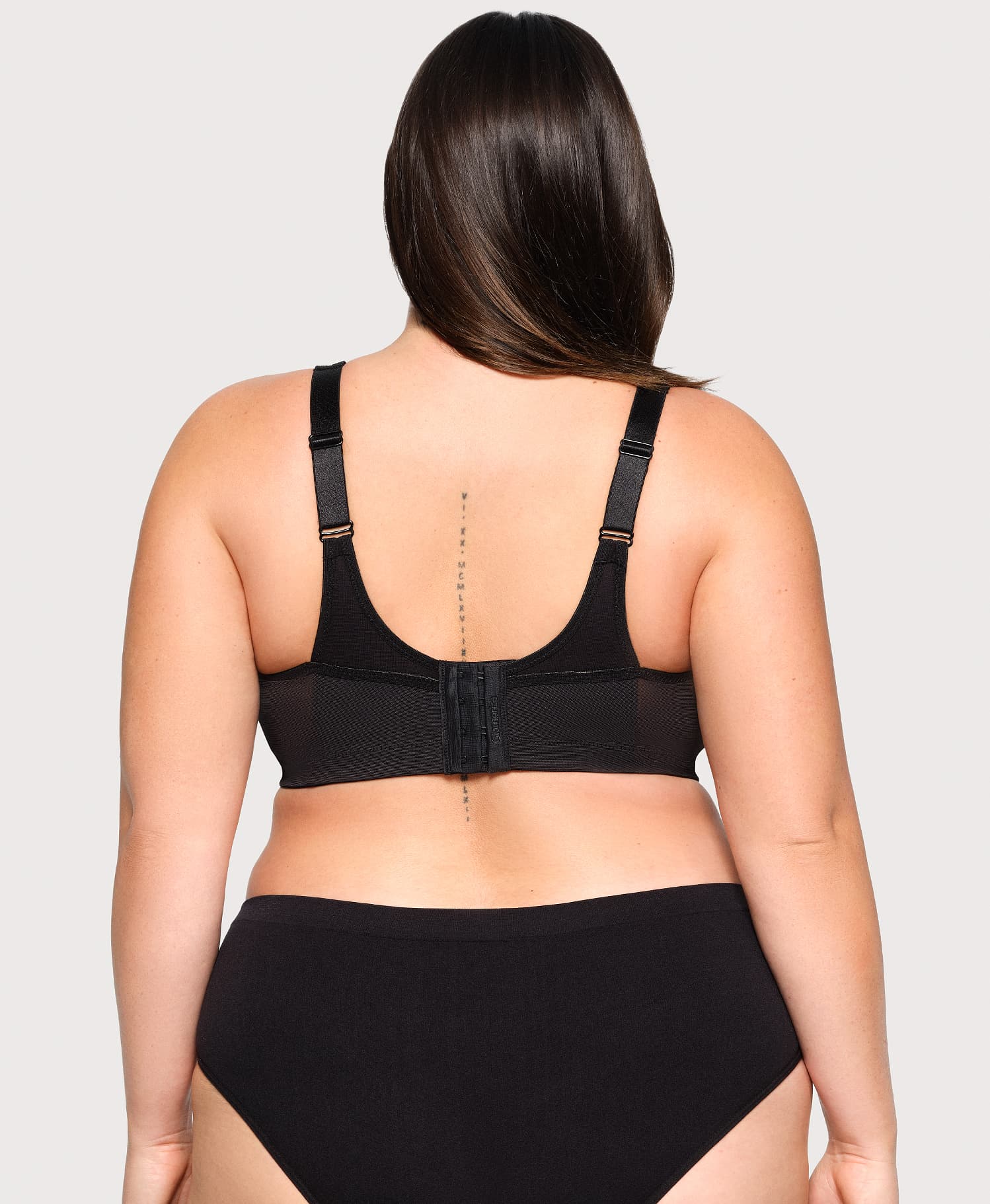 Ashley Stewart MagicLift Active Support Bra Black