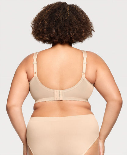 Ashley Stewart MagicLift Original Support Bra Blush