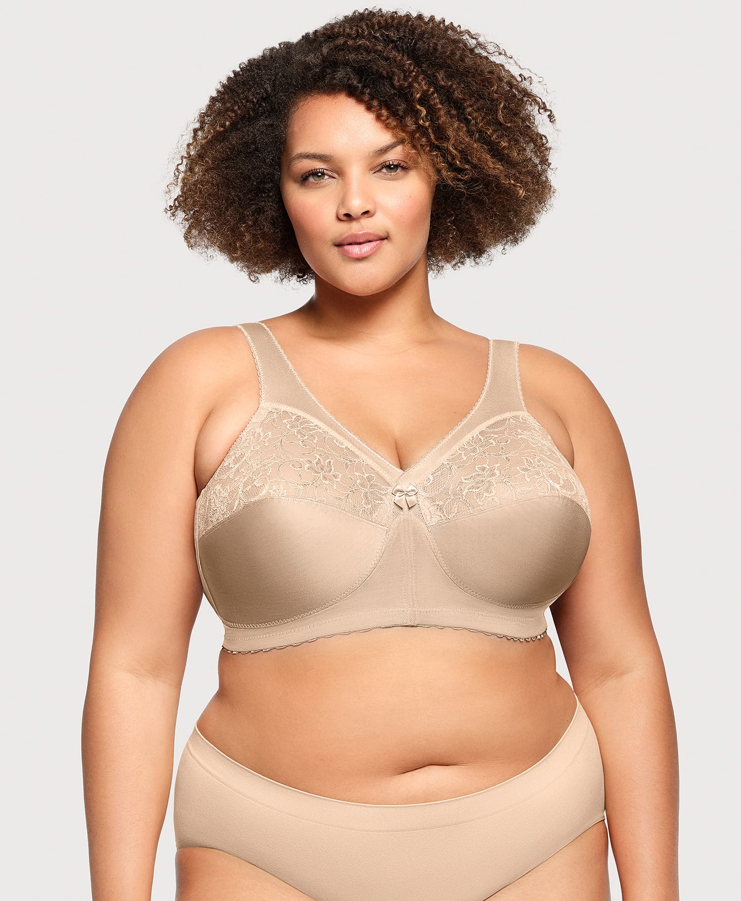 Ashley Stewart MagicLift Original Support Bra Blush