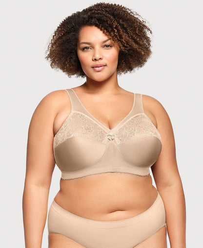 Ashley Stewart MagicLift Original Support Bra Blush