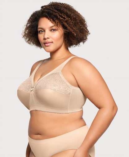 Ashley Stewart MagicLift Original Support Bra Blush