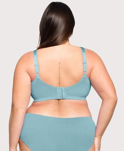 Ashley Stewart MagicLift Original Support Bra Glacier