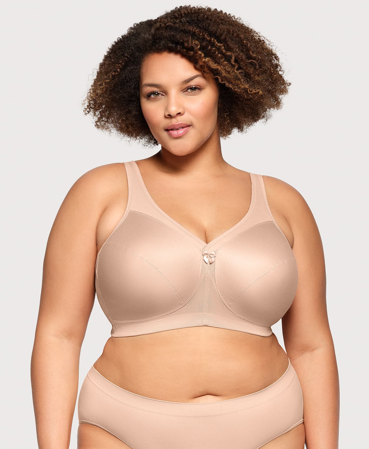 Ashley Stewart MagicLift Active Support Bra Cafe