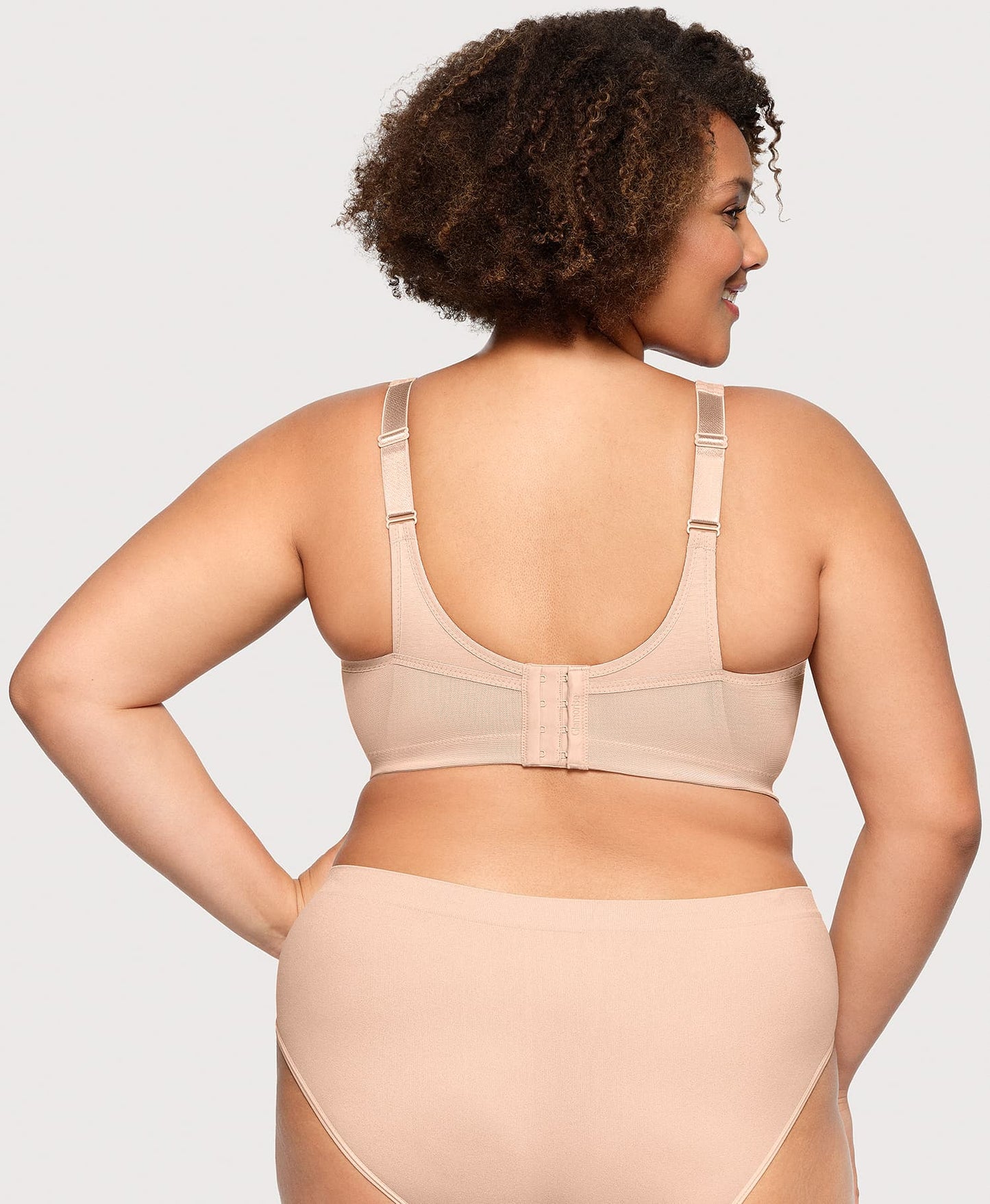 Ashley Stewart MagicLift Active Support Bra Cafe