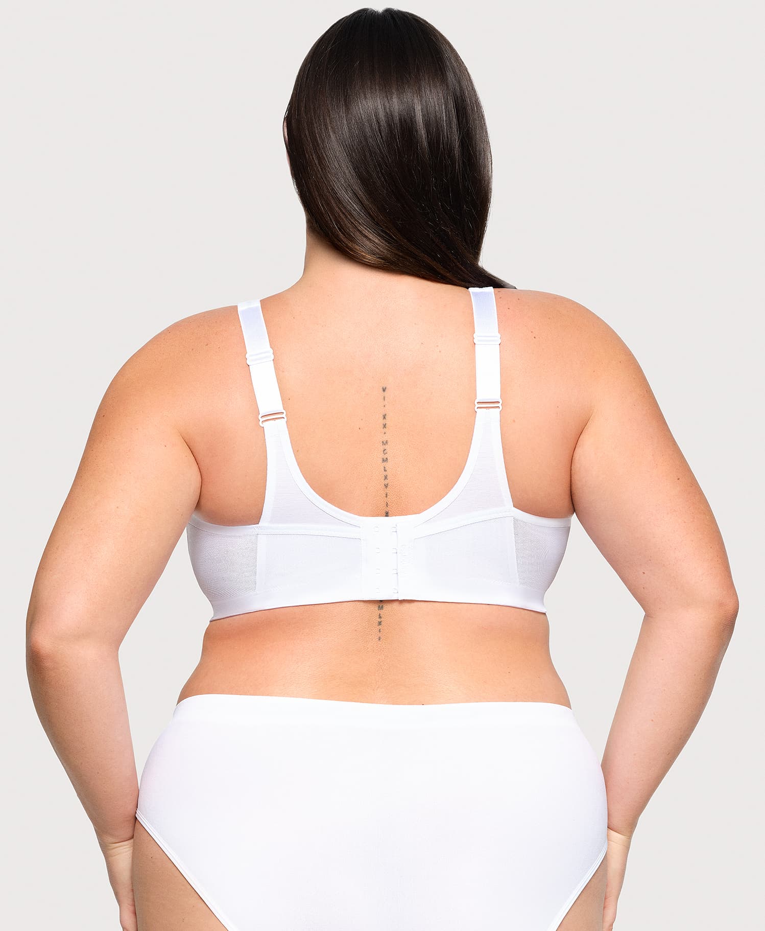 Ashley Stewart MagicLift Active Support Bra White