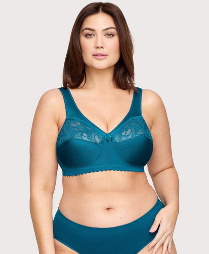 Ashley Stewart MagicLift Original Support Bra Dark Teal