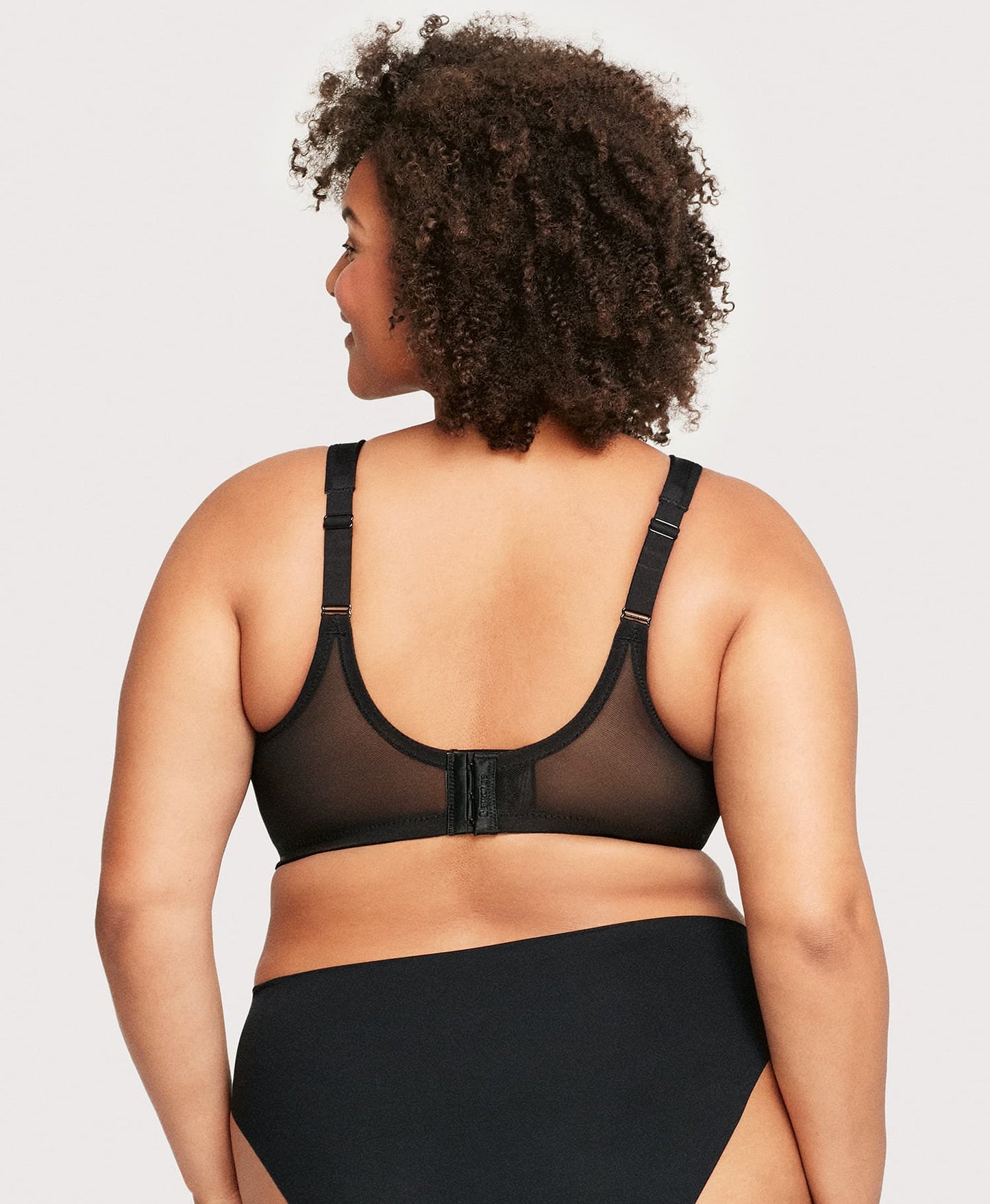 Ashley Stewart MagicLift Natural Shape Support Bra Black