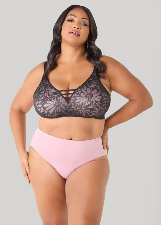 Ashley Stewart Seamless Logo Briefs ZEPHRY