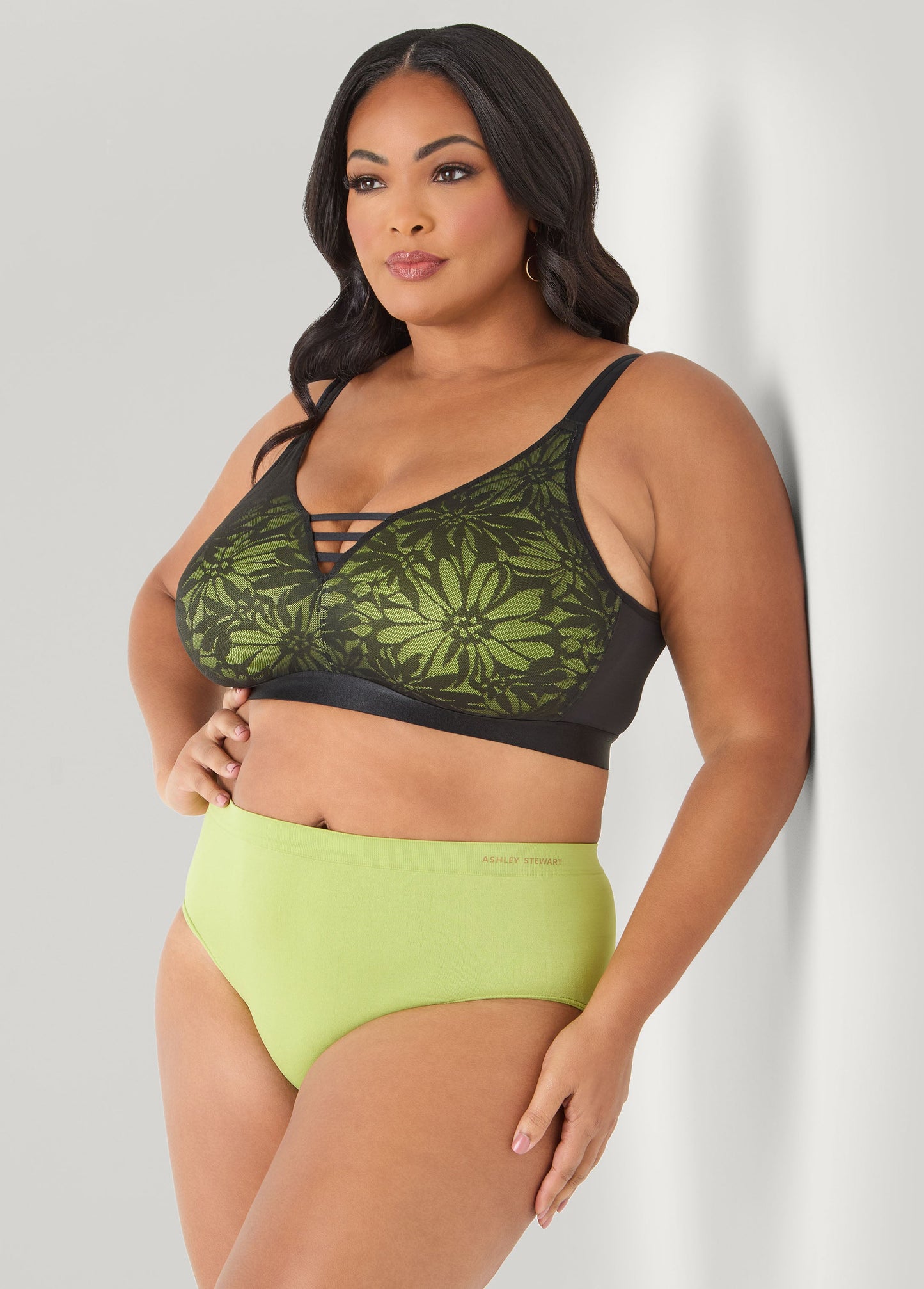 Ashley Stewart Seamless Logo Briefs ZEPHRY