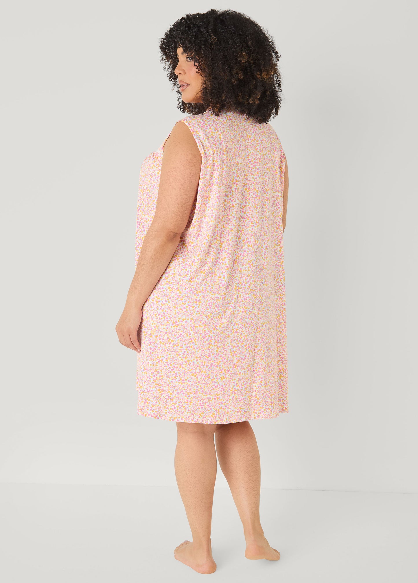 Ashley Stewart Floral Moon To Noon Nightgown Multi