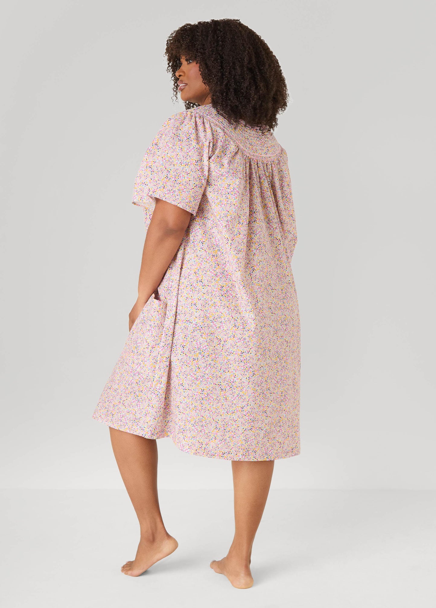 Ashley Stewart Moon To Noon Floral Sleep Dress Multi