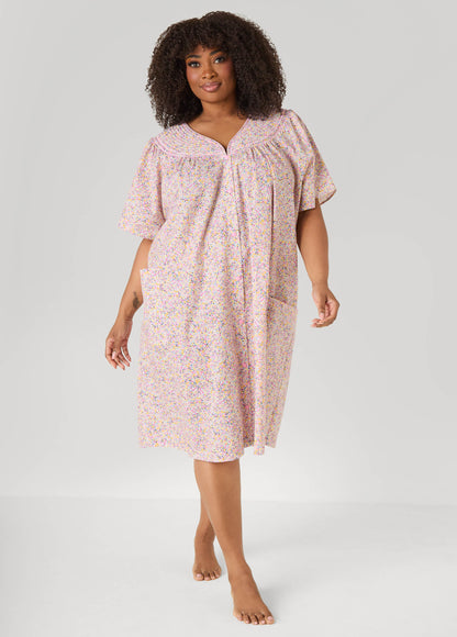 Ashley Stewart Moon To Noon Floral Sleep Dress Multi