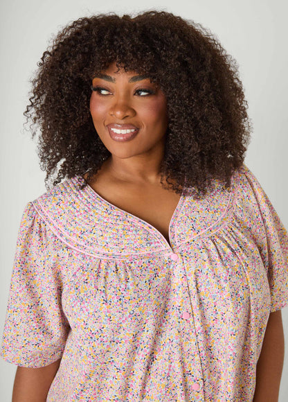 Ashley Stewart Moon To Noon Floral Sleep Dress Multi