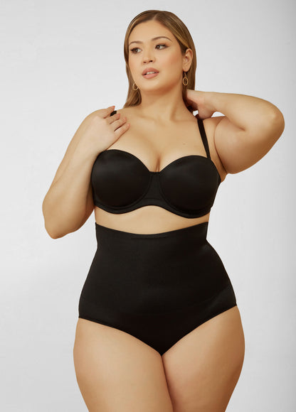 Ashley Stewart Extra Firm Shaping Briefs Black
