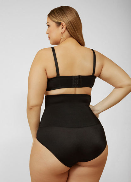 Ashley Stewart Extra Firm Shaping Briefs Black