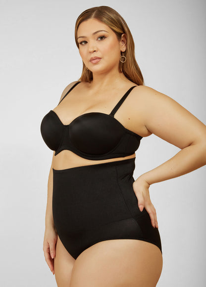 Ashley Stewart Extra Firm Shaping Briefs Black