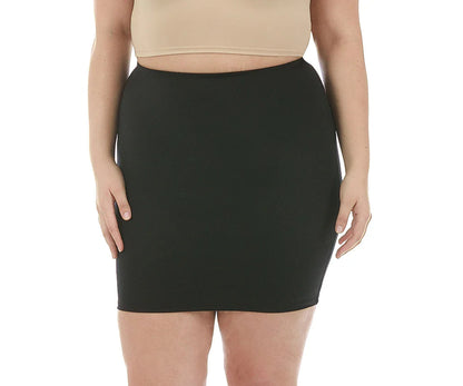 Ashley Stewart InstantFigure Shapewear Slip Skirt Black