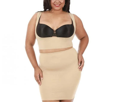 Ashley Stewart InstantFigure Shapewear Slip Skirt Black