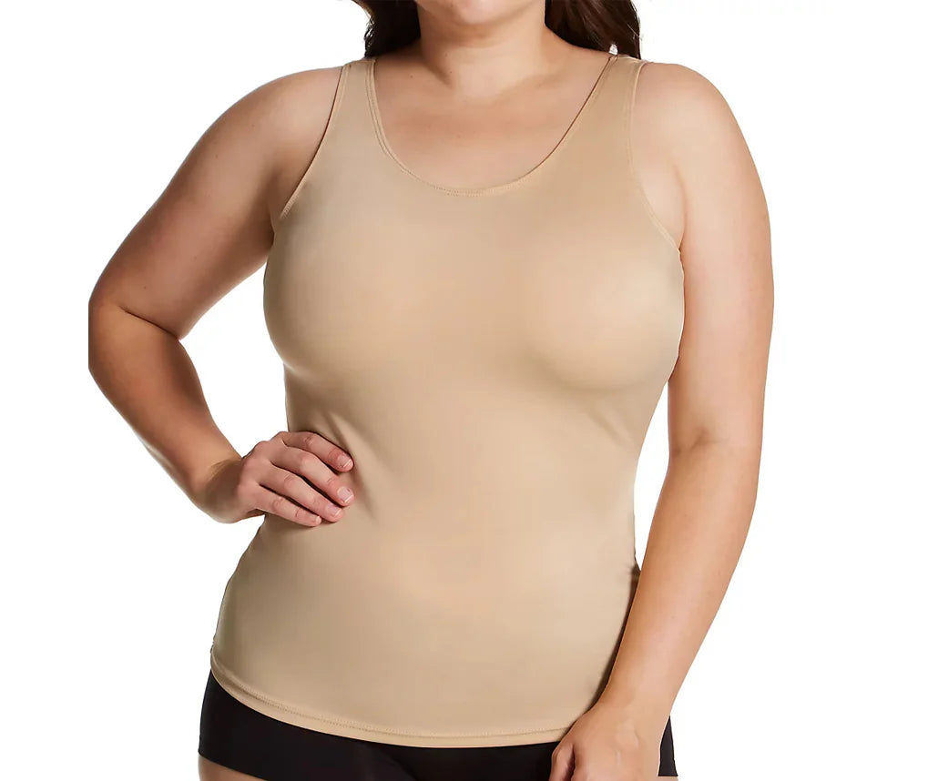 Ashley Stewart InstantFigure Compression Shapewear Tank Black
