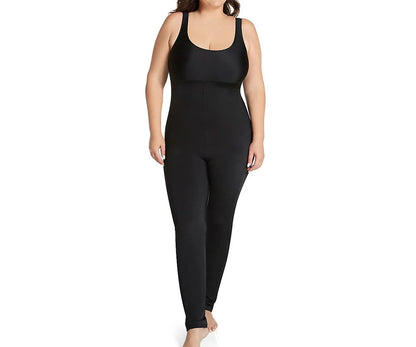 Ashley Stewart InstantFigure Shapewear Jumpsuit Black