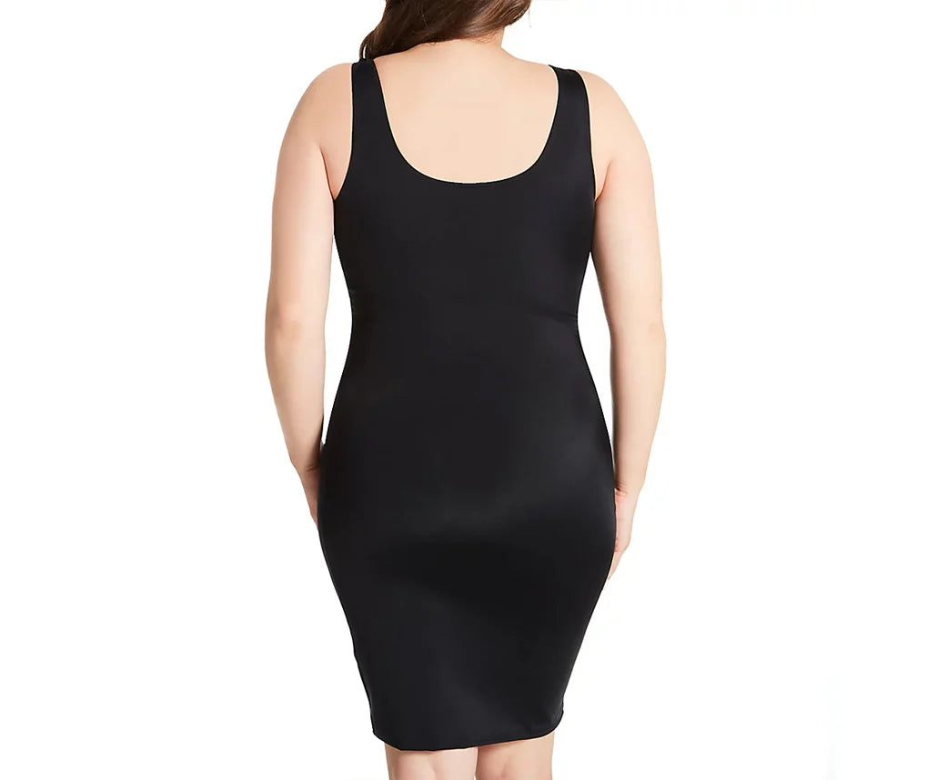 Ashley Stewart InstantFigure Shapewear Tank Dress Black