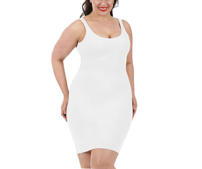 Ashley Stewart InstantFigure Shapewear Tank Dress Black