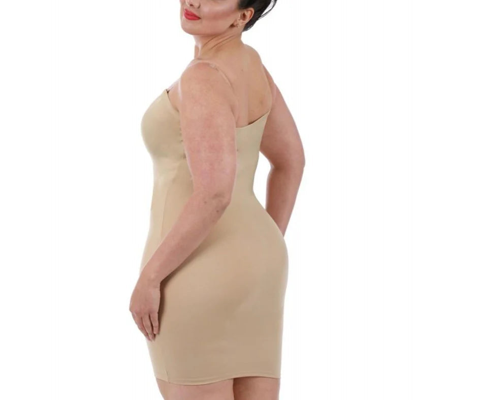Ashley Stewart InstantFigure Shapewear Tube Dress Black
